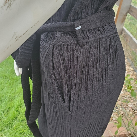 NWT Cosmic Beauty Black Tube Top Women's Jumpsuit Size Large - Picture 9 of 16